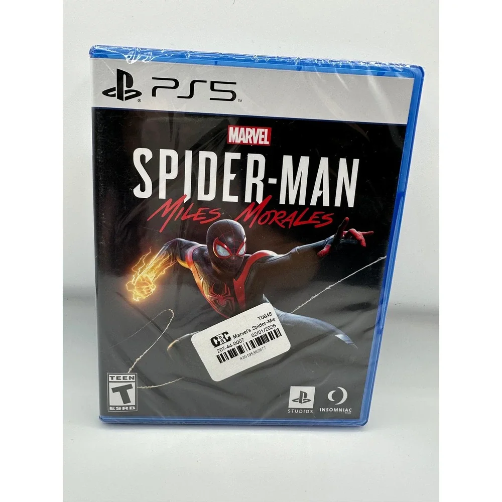 Sony Marvel Spider-Man Miles Morales PS5 New Sealed Action Adventure Game
